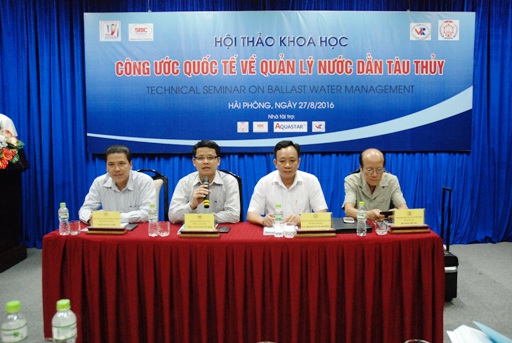 Hội thảo kỹ thuật về công tác quản lý nước dằn tàu biển